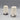 Pair Fishs Eddy New York Skyline Salt & Pepper Shakers