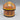Hand-Painted Folk Art Mushroom-Form Box