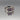 Vintage Sterling Silver Three Amethyst Stone Ring - Size 8