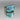 Vintage Sterling Silver Southwestern Style Turquoise Ring - Size 10