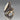 Carolyn Pollack Sterling Silver Elongated Mother of Pearl Ring - Size 7.25
