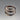 Vintage Sterling Silver Modernist Ring - Size 7