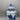 Chinese Blue and White Porcelain Lidded Jar with Landscape Decoration
