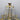 Victorian Brass and Marble Three-Lite Girandole Candelabra with Courting Couple