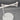 Koch & Lowy Style White MCM Swing-Arm Table Lamp