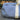 Vintage Denim Barrel Bag (Blue)