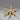 Vintage 1960s Starfish Pin with Faux Pearls