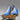 Vintage Enamel Sailboat Pin