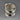 Vintage Sterling Silver Interwoven Knot Ring - Size 8