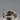 Saritasco Sterling Silver Designer Signed Cutout Ring with Inlaid Stones - Size 9.5