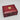 Antique Red Leather Wrapped Desk Box