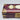 Vintage Chinese Wood Box with Hardstone Inlay and Brass Mounts
