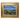 Original Signed Oil Painting of Purple Flowers Landscape in Gold Frame