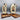 1980 Pair General Steam Iron Award Bookends