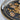 Reticulated Oval Toleware Serving Tray