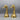Pair Brass Goose Head Bookends