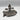Antique Cast Iron Napoleon Double Inkstand