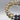 Vintage Dalmatian Jasper & Black Matte Beads Bracelet