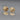 18K Gold Sand Dollar Earrings