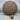 Antique Brass Gong with Fur-Covered Mallet