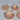 Scallop Shell and Chain Napkin Rings - Eight Total