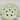 Fulper Green Glazed Flower Frog