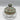 E & J Bass Silverplate and Crystal Vanity Jar