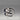 Sterling Silver Ring with Bezel-Set Blue Cabochon Stone - Size 10.5