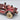 1930s AC WIlliams Cast Iron Ladder Fire Truck