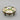 French Porcelain Metal-Hinged Oval Box