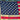 Vintage Printed Cotton 50 Star US Flag