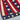 Longaberger American Flag Bunting Basket Liner