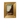 Antique Painting of Rocky Beach Scene in Gold Frame