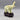 Carved Green Stone Elephant Figurine on Stand