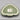 Vintage Wedgwood Sage Green Spade Dish