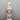 Antique Moser Bohemian White Cut to Gold Glass Decanter with 6 Cordial Glasses