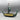 Vintage Bronze Viking Ship with Golden Medallions