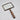 Vintage Rectangular Magnifying Glass with Wooden Handle