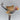 Antique Cold Painted Wrought Iron Lamp Finial in the Form of a Bird