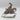 Antique Flat Lead Soldier Knight on Horse
