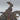 Antique Flat Lead Soldier Knight on Horse