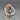 Sterling Silver Multicolor Halo Cocktail Ring - Size 7.25