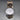 Native American Sterling Silver Watch with Timex Dial and Stone Inlay