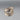 Vintage Sterling Silver Crossover Ring - Size 6