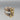 Barbara Bixby Sterling Silver & 18K Gold Flower Ring with Citrine Stone - Size 7
