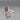 Vintage Sterling Silver Geometric Cluster Amethyst Ring - Size 7.25