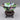 Vintage Chinese Famille Noire Porcelain Lotus Bowl on Stand