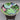 Vintage Chinese Famille Noire Porcelain Lotus Bowl on Stand