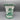 Staffordshire Style Green Transferware Chinese Porcelain Vase