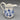 Meissen Porcelain Blue Onion (Zwiebelmuster) Creamer & Sugar Bowl (No Lid)